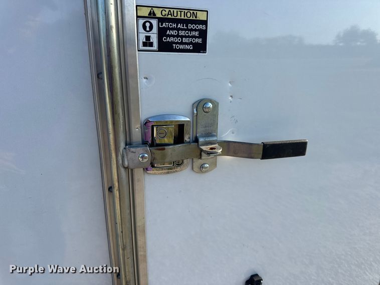 image for item DW6589 2021 Novae H9616TFTV-100 enclosed cargo trailer