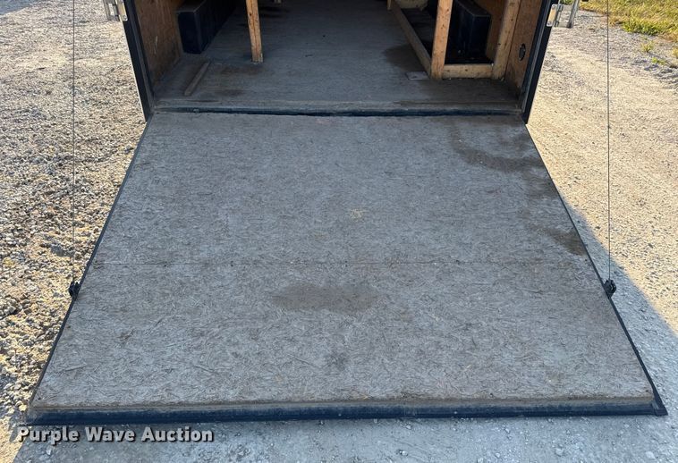 image for item DW6589 2021 Novae H9616TFTV-100 enclosed cargo trailer