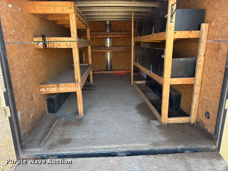 image for item DW6589 2021 Novae H9616TFTV-100 enclosed cargo trailer