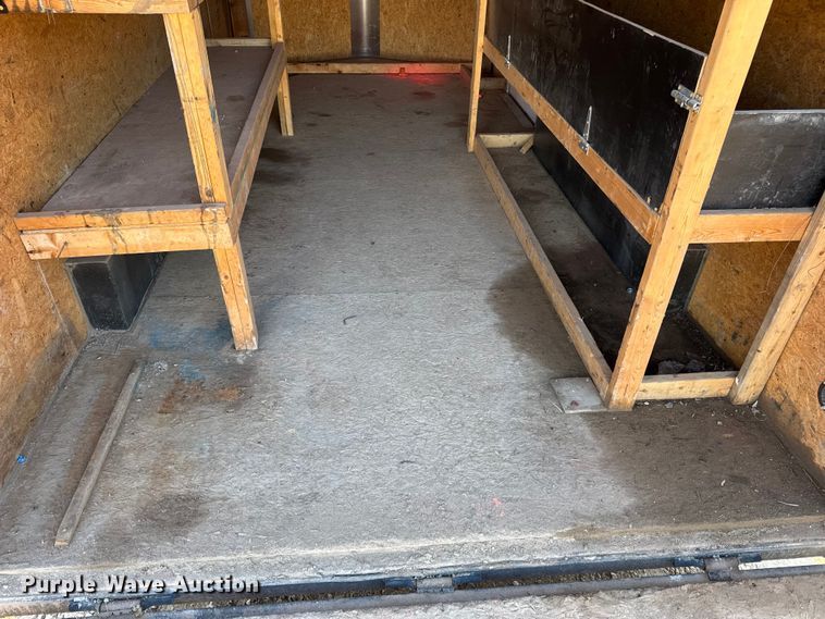 image for item DW6589 2021 Novae H9616TFTV-100 enclosed cargo trailer