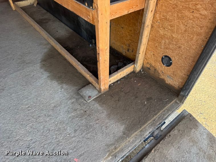 image for item DW6589 2021 Novae H9616TFTV-100 enclosed cargo trailer