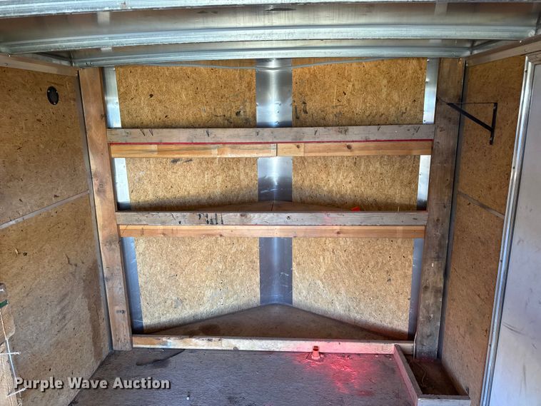 image for item DW6589 2021 Novae H9616TFTV-100 enclosed cargo trailer