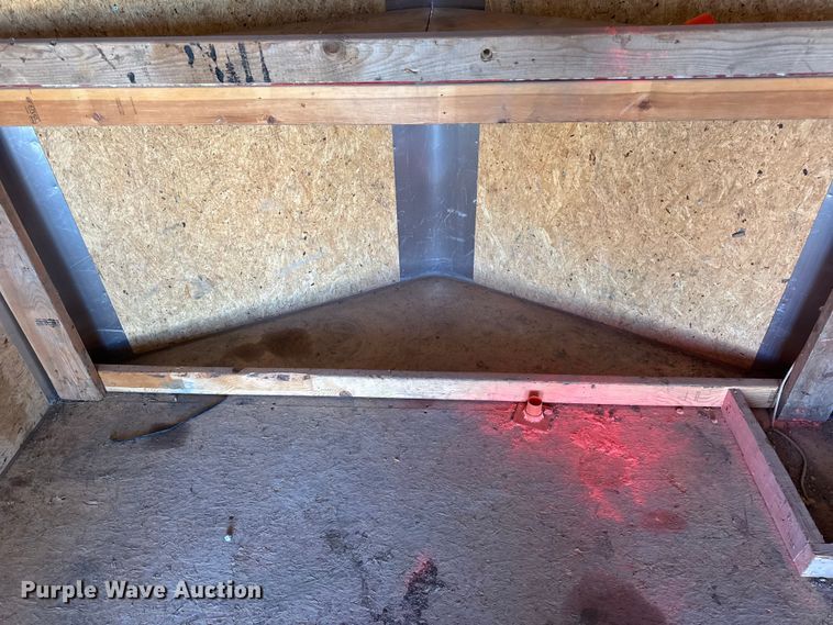 image for item DW6589 2021 Novae H9616TFTV-100 enclosed cargo trailer