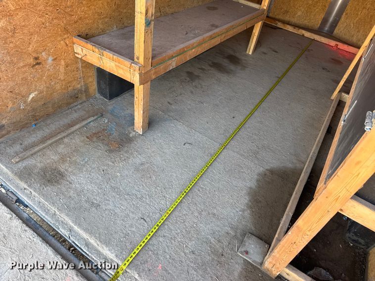 image for item DW6589 2021 Novae H9616TFTV-100 enclosed cargo trailer