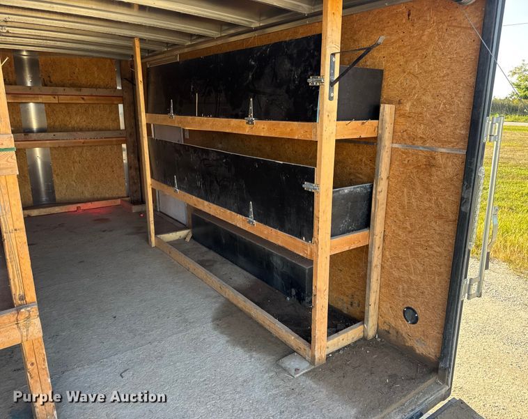 image for item DW6589 2021 Novae H9616TFTV-100 enclosed cargo trailer