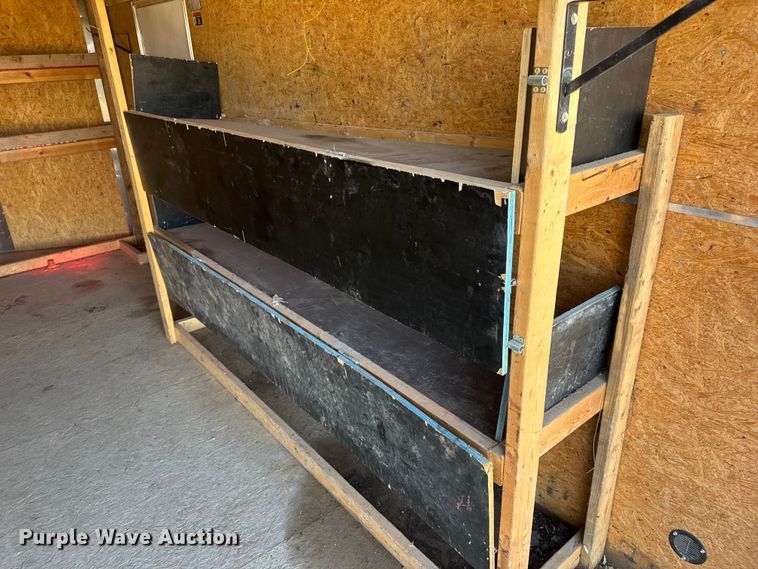 image for item DW6589 2021 Novae H9616TFTV-100 enclosed cargo trailer