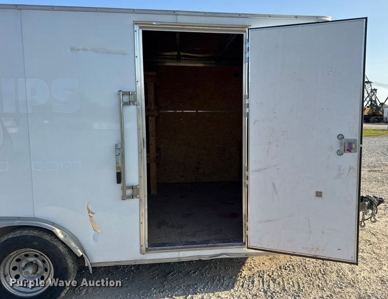 image for item DW6589 2021 Novae H9616TFTV-100 enclosed cargo trailer