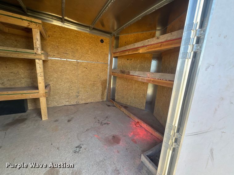 image for item DW6589 2021 Novae H9616TFTV-100 enclosed cargo trailer