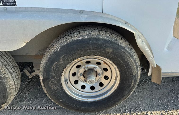 image for item DW6589 2021 Novae H9616TFTV-100 enclosed cargo trailer