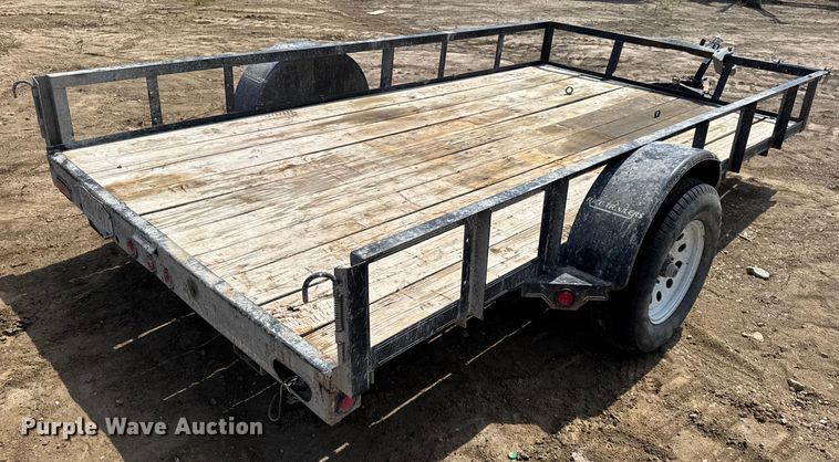 image for item DW6600 2011 R & W Trailer Mfg RTS7612 utility trailer