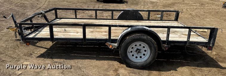 image for item DW6600 2011 R & W Trailer Mfg RTS7612 utility trailer