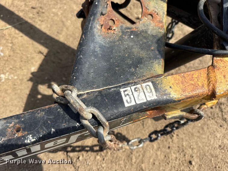 image for item DW6600 2011 R & W Trailer Mfg RTS7612 utility trailer