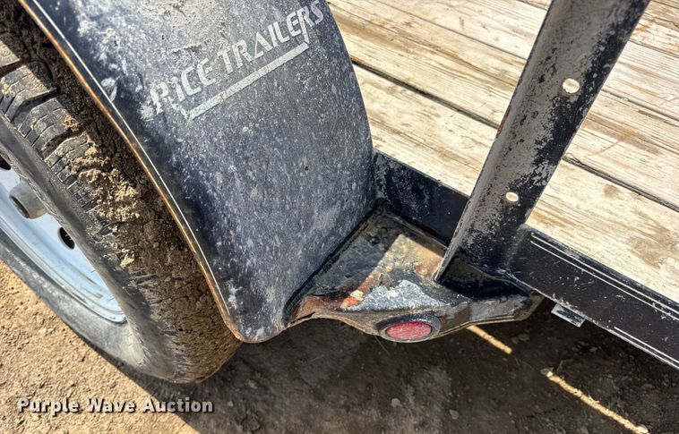 image for item DW6600 2011 R & W Trailer Mfg RTS7612 utility trailer