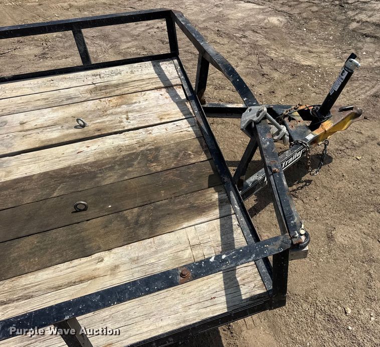 image for item DW6600 2011 R & W Trailer Mfg RTS7612 utility trailer