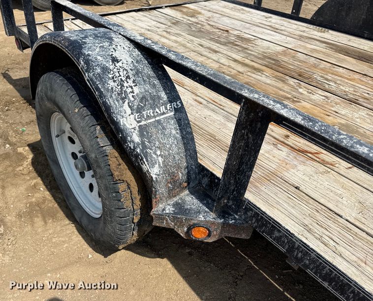 image for item DW6600 2011 R & W Trailer Mfg RTS7612 utility trailer