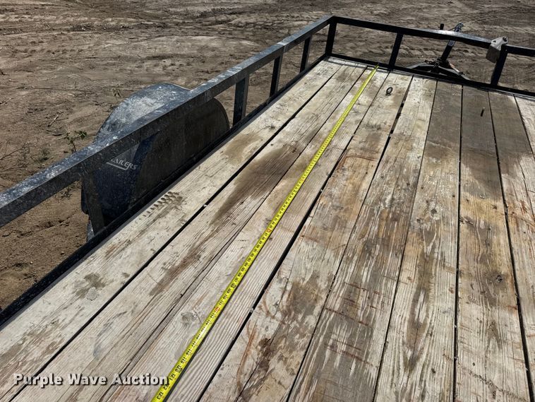 image for item DW6600 2011 R & W Trailer Mfg RTS7612 utility trailer