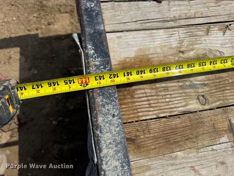 image for item DW6600 2011 R & W Trailer Mfg RTS7612 utility trailer