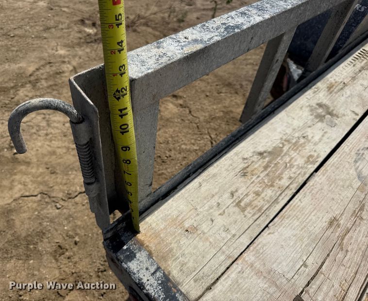 image for item DW6600 2011 R & W Trailer Mfg RTS7612 utility trailer