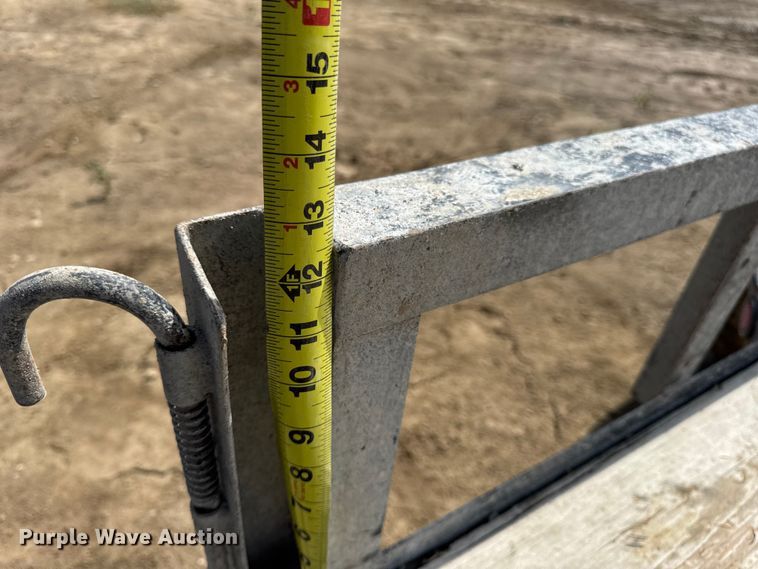 image for item DW6600 2011 R & W Trailer Mfg RTS7612 utility trailer