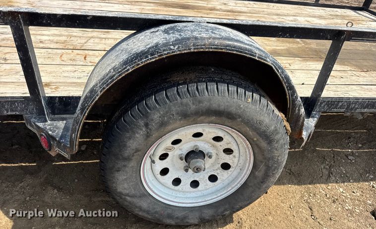 image for item DW6600 2011 R & W Trailer Mfg RTS7612 utility trailer