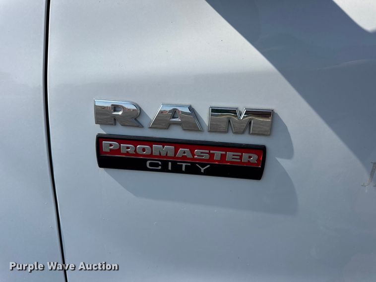 image for item DW6610 2015 RAM ProMaster City van