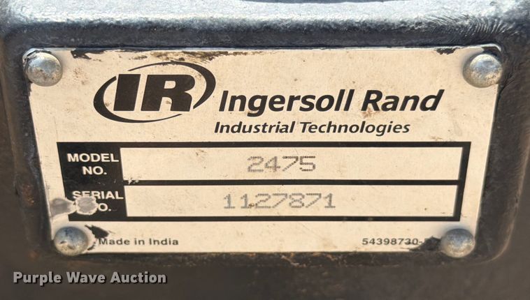 image for item DX5821 Ingersoll Rand 2475F13GH air compressor