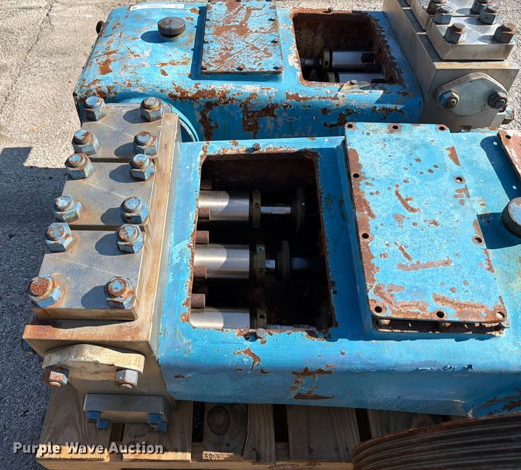 image for item DX5826 (2) Weatherford 2060M triplex pumps