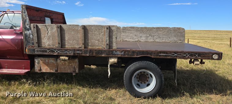 image for item DY1179 1986 Chevrolet C60 dump flatbed truck