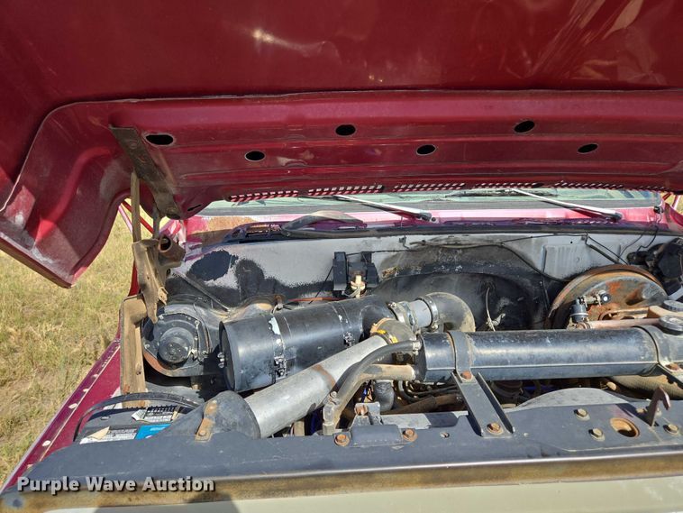 image for item DY1179 1986 Chevrolet C60 dump flatbed truck