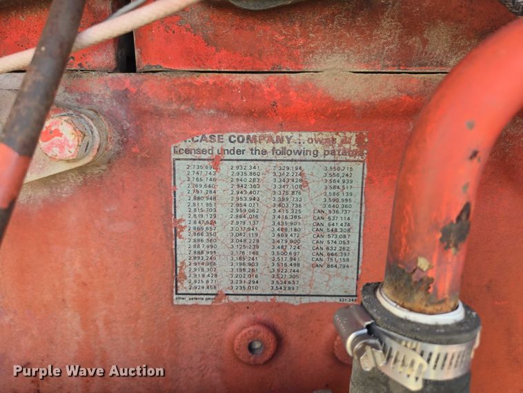 image for item DY1184 1971 Case 1170 tractor