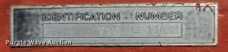 image for item DY1187 International 710 plow