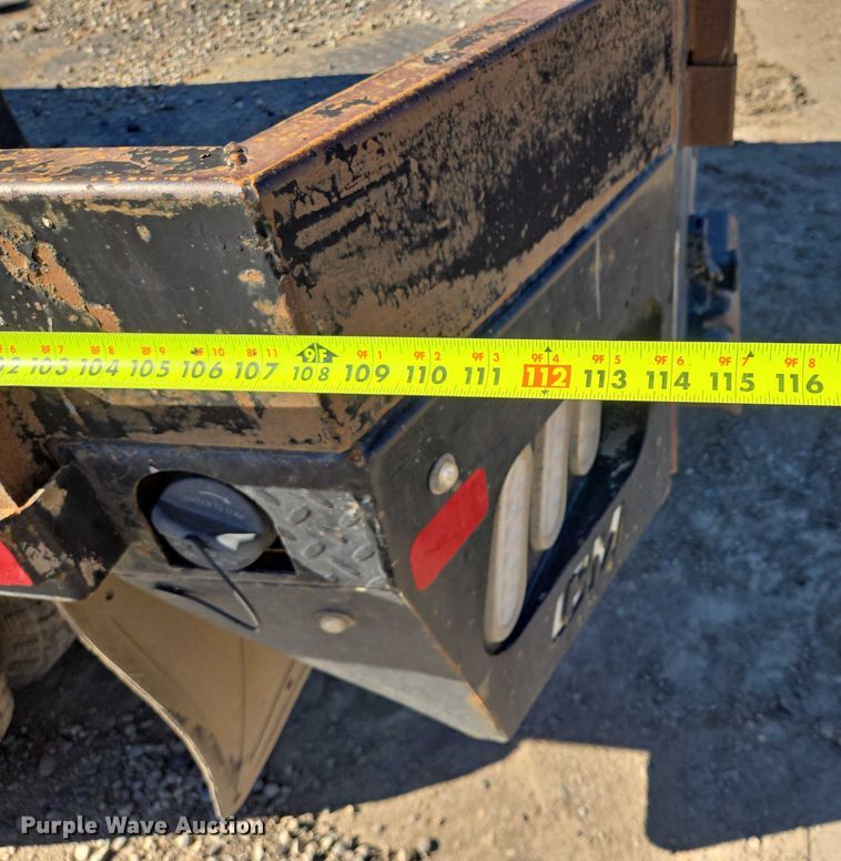 image for item DY1240 2019 RAM 3500HD Crew Cab flatbed pickup truck