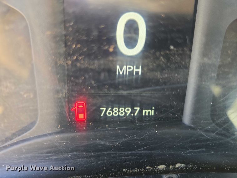 image for item DY1240 2019 RAM 3500HD Crew Cab flatbed pickup truck