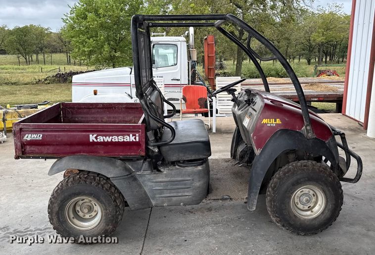 image for item DY8229 2012 Kawasaki Mule 610 utility vehicle