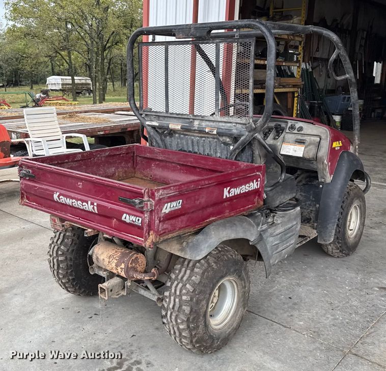 image for item DY8229 2012 Kawasaki Mule 610 utility vehicle