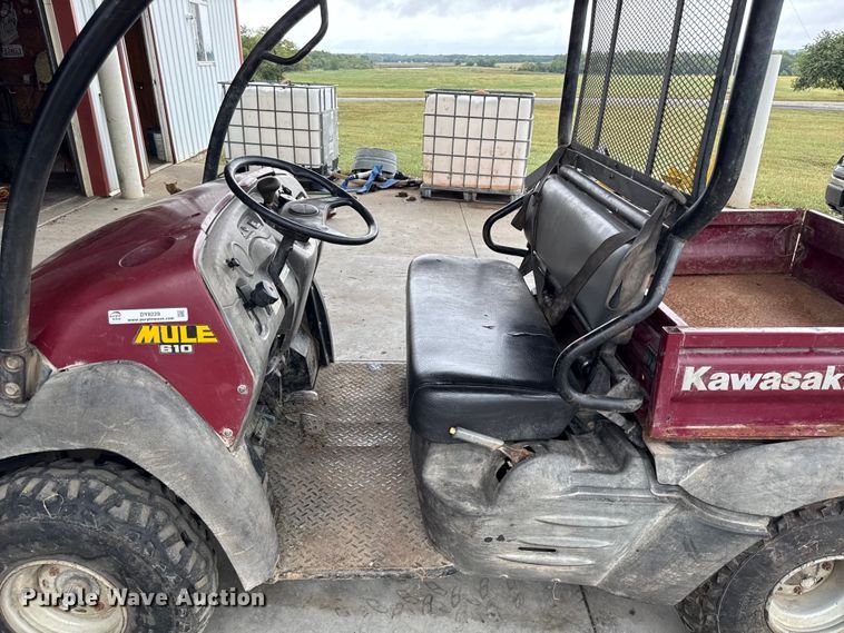 image for item DY8229 2012 Kawasaki Mule 610 utility vehicle