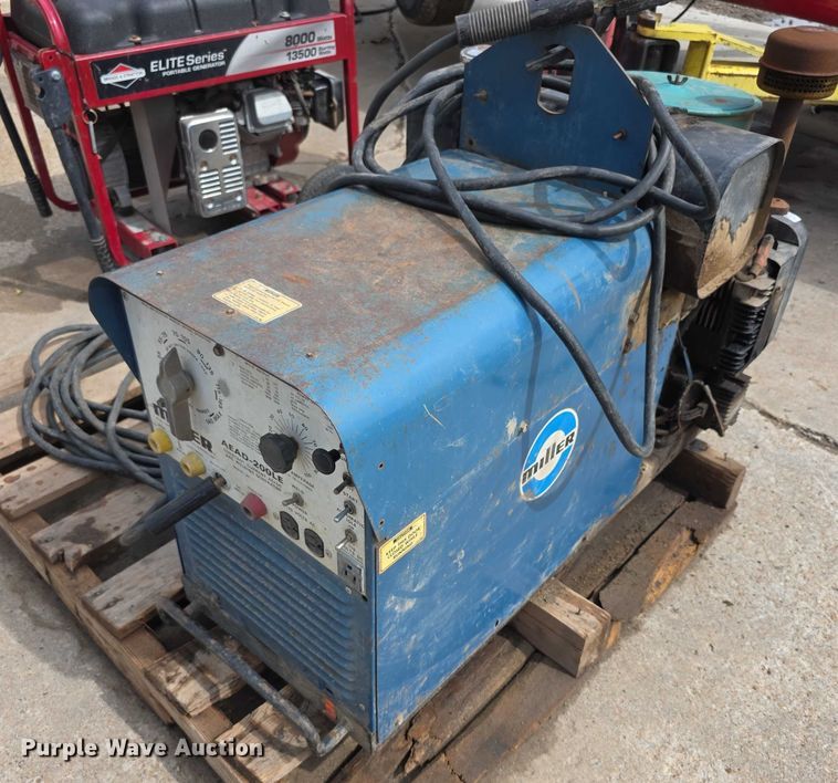 image for item DZ6330 Miller AEAD-200LE welder/generator