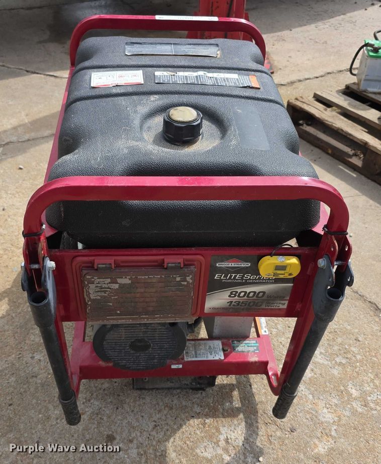 image for item DZ6331 Briggs and Stratton 030210  generator