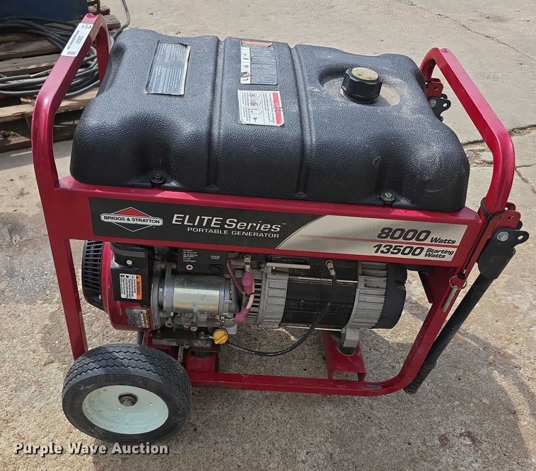 image for item DZ6331 Briggs and Stratton 030210  generator