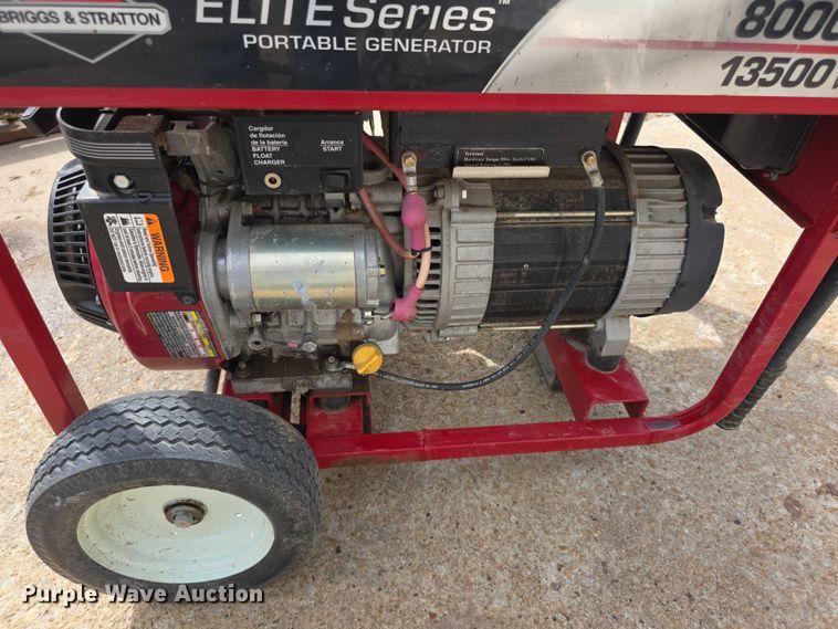 image for item DZ6331 Briggs and Stratton 030210  generator