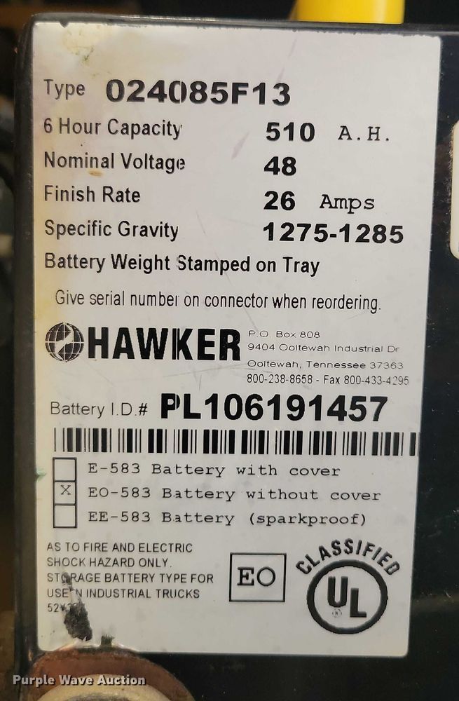 image for item DZ6588 Caterpillar EP4000 forklift