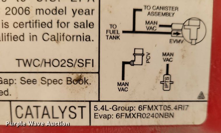 image for item DZ6590 2006 Ford  F150 XL pickup truck