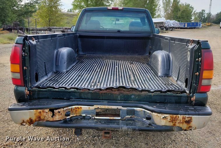 image for item DZ6593 2002 Chevrolet  Silverado 1500 pickup truck