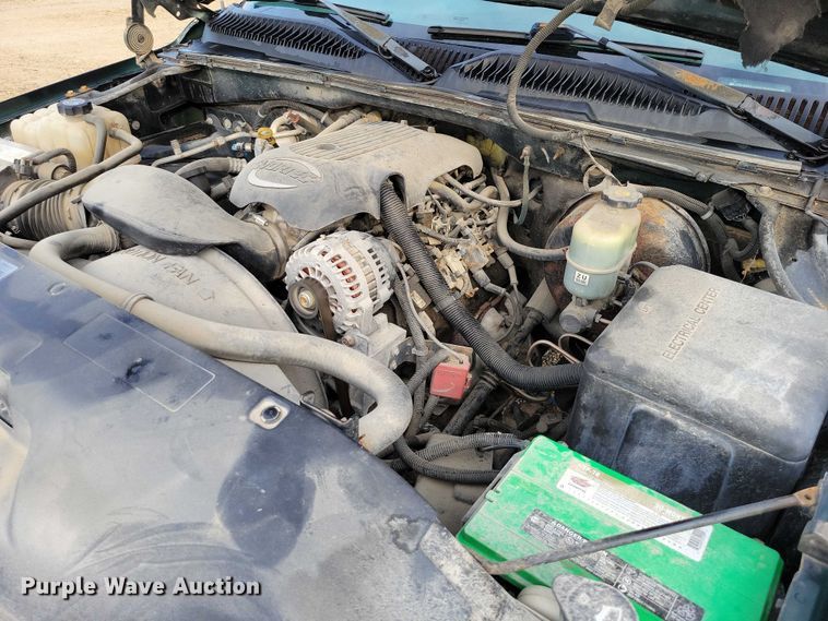 image for item DZ6593 2002 Chevrolet  Silverado 1500 pickup truck