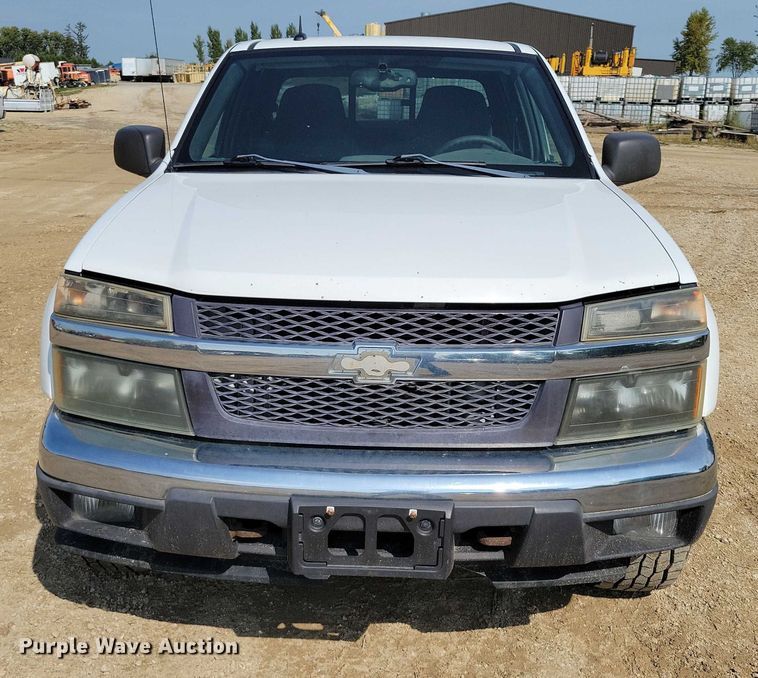 image for item DZ6604 2008 Chevrolet  Colorado Crew Cab pickup truck