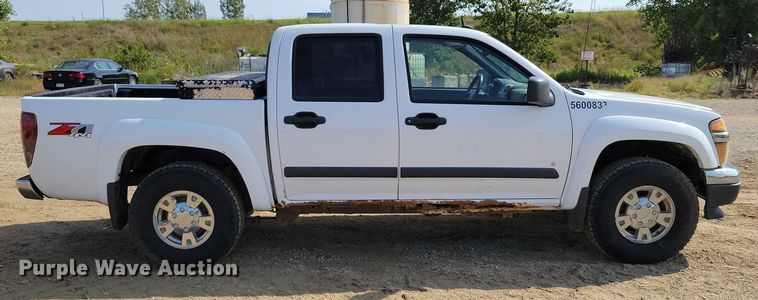 image for item DZ6604 2008 Chevrolet  Colorado Crew Cab pickup truck