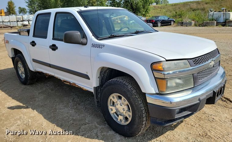 image for item DZ6604 2008 Chevrolet  Colorado Crew Cab pickup truck