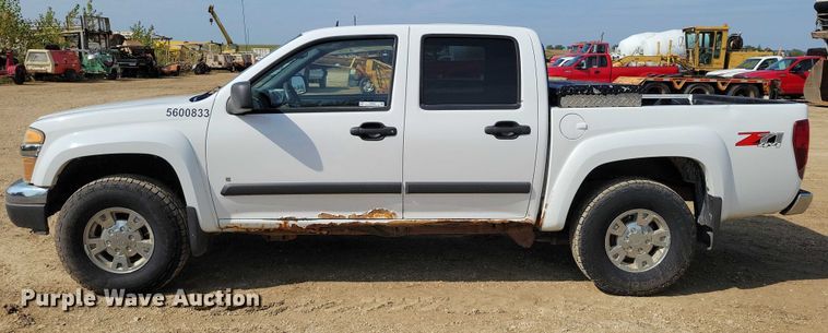 image for item DZ6604 2008 Chevrolet  Colorado Crew Cab pickup truck
