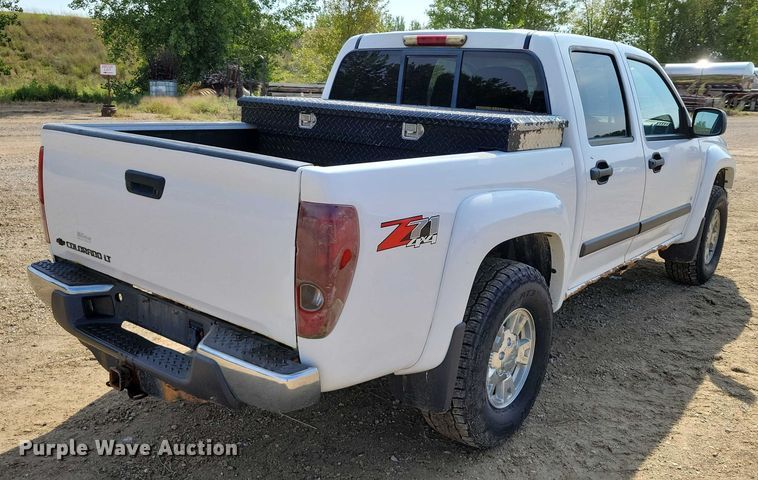 image for item DZ6604 2008 Chevrolet  Colorado Crew Cab pickup truck