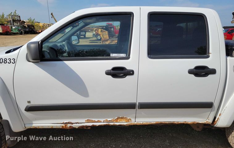 image for item DZ6604 2008 Chevrolet  Colorado Crew Cab pickup truck